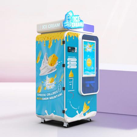 Smart Commercial Ice Cream Vending Machine| Operatività 24 / 7 senza supervisione e alto ROI
